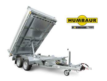3 Seitenkipper Humbaur HTK2700.31 Hand & E-Pumpe